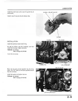 Предварительный просмотр 28 страницы Honda Shadow VT700C Manual