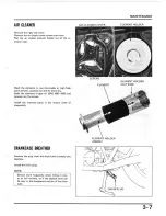 Предварительный просмотр 38 страницы Honda Shadow VT700C Manual
