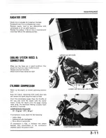 Предварительный просмотр 42 страницы Honda Shadow VT700C Manual