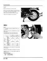 Предварительный просмотр 49 страницы Honda Shadow VT700C Manual