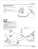 Предварительный просмотр 64 страницы Honda Shadow VT700C Manual