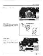 Предварительный просмотр 87 страницы Honda Shadow VT700C Manual