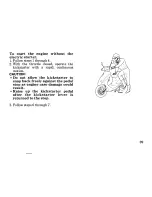 Предварительный просмотр 45 страницы Honda SK50M Dio SR 2000 Owner'S Manual