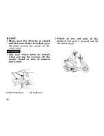 Предварительный просмотр 48 страницы Honda SK50M Dio SR 2000 Owner'S Manual