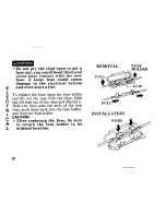 Предварительный просмотр 74 страницы Honda SK50M Dio SR 2000 Owner'S Manual