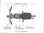 Предварительный просмотр 9 страницы Honda SL125 Owner'S Manual