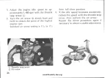 Предварительный просмотр 30 страницы Honda SL125 Owner'S Manual