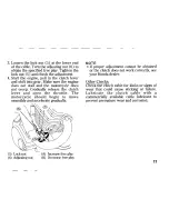 Предварительный просмотр 25 страницы Honda SL230 Owner'S Manual