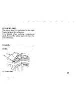 Предварительный просмотр 59 страницы Honda SL230 Owner'S Manual