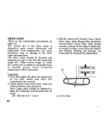 Предварительный просмотр 70 страницы Honda SL230 Owner'S Manual