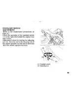 Предварительный просмотр 91 страницы Honda SL230 Owner'S Manual