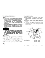 Предварительный просмотр 48 страницы Honda SPADA VT250 Owner'S Manual