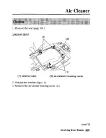 Preview for 119 page of Honda SPORTAX 700XX Owner'S Manual