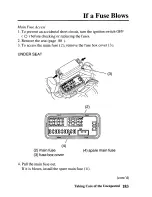 Preview for 193 page of Honda SPORTAX 700XX Owner'S Manual