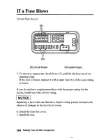 Preview for 194 page of Honda SPORTAX 700XX Owner'S Manual