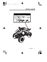 Preview for 16 page of Honda SPORTRAX 250EX 2007 Owner'S Manual