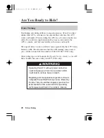 Preview for 37 page of Honda SPORTRAX 250EX 2007 Owner'S Manual