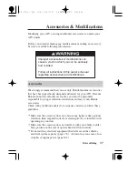 Preview for 45 page of Honda SPORTRAX 250EX 2008 Owner'S Manual