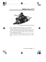 Preview for 69 page of Honda SPORTRAX 250EX 2008 Owner'S Manual