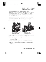 Preview for 71 page of Honda SPORTRAX 250EX 2008 Owner'S Manual