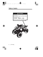 Preview for 14 page of Honda SPORTRAX 250EX Owner'S Manual