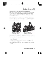 Preview for 71 page of Honda SPORTRAX 250EX Owner'S Manual