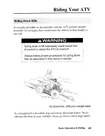 Preview for 73 page of Honda SPORTRAX TRX400EX 2008 Owner'S Manual