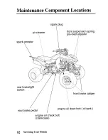 Preview for 90 page of Honda SPORTRAX TRX400EX 2008 Owner'S Manual