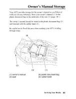 Preview for 93 page of Honda SPORTRAX TRX400EX 2008 Owner'S Manual