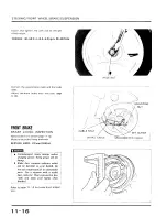 Предварительный просмотр 110 страницы Honda Spree NQ501 Manual