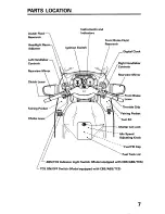 Предварительный просмотр 15 страницы Honda ST1100 1996+ Owner'S Manual