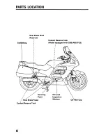 Предварительный просмотр 16 страницы Honda ST1100 1996+ Owner'S Manual