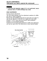 Предварительный просмотр 24 страницы Honda ST1100 1996+ Owner'S Manual