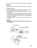 Предварительный просмотр 35 страницы Honda ST1100 1996+ Owner'S Manual