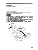 Предварительный просмотр 49 страницы Honda ST1100 1996+ Owner'S Manual