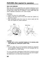 Предварительный просмотр 52 страницы Honda ST1100 1996+ Owner'S Manual