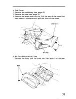 Предварительный просмотр 79 страницы Honda ST1100 1996+ Owner'S Manual