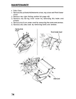 Предварительный просмотр 82 страницы Honda ST1100 1996+ Owner'S Manual