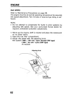 Предварительный просмотр 90 страницы Honda ST1100 1996+ Owner'S Manual