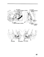 Предварительный просмотр 95 страницы Honda ST1100 1996+ Owner'S Manual