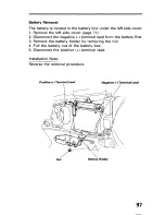 Предварительный просмотр 105 страницы Honda ST1100 1996+ Owner'S Manual