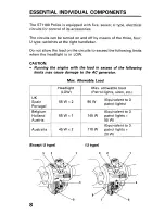 Предварительный просмотр 16 страницы Honda ST1100 Police Owner'S Manual