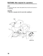 Предварительный просмотр 18 страницы Honda ST1100 Police Owner'S Manual