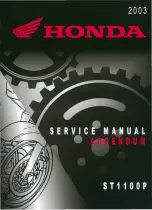 Honda ST1100P 2003 Service  Manual Addendum preview