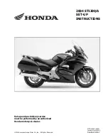 Preview for 1 page of Honda ST1300 2004 Setup Instructions