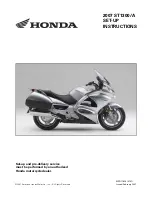 Preview for 1 page of Honda st1300/a 2007 Setup Instructions