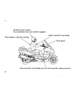 Предварительный просмотр 16 страницы Honda SW-T400 Owner'S Manual