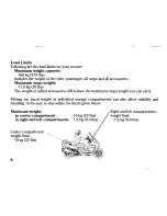 Предварительный просмотр 18 страницы Honda SW-T400 Owner'S Manual