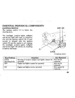 Предварительный просмотр 61 страницы Honda SW-T400 Owner'S Manual