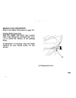 Предварительный просмотр 127 страницы Honda SW-T400 Owner'S Manual